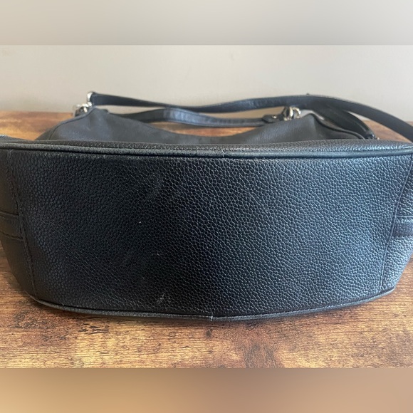 Authentic black pebbled leather Kate Spade Hobo shoulder bag - Picture 5 of 10